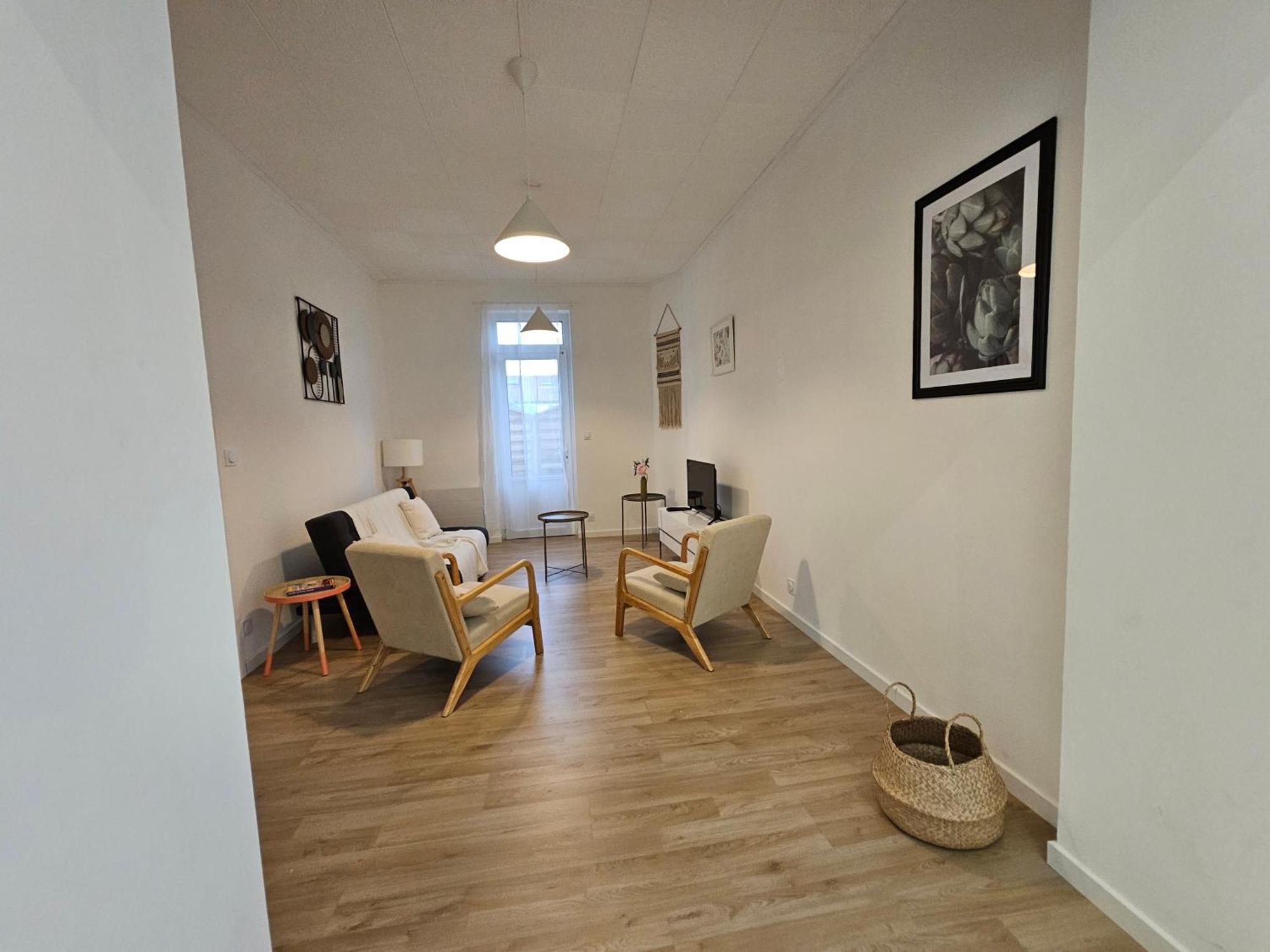 Maison A Centre Ville Et 5 Min A Pied Plage Роаян Екстериор снимка