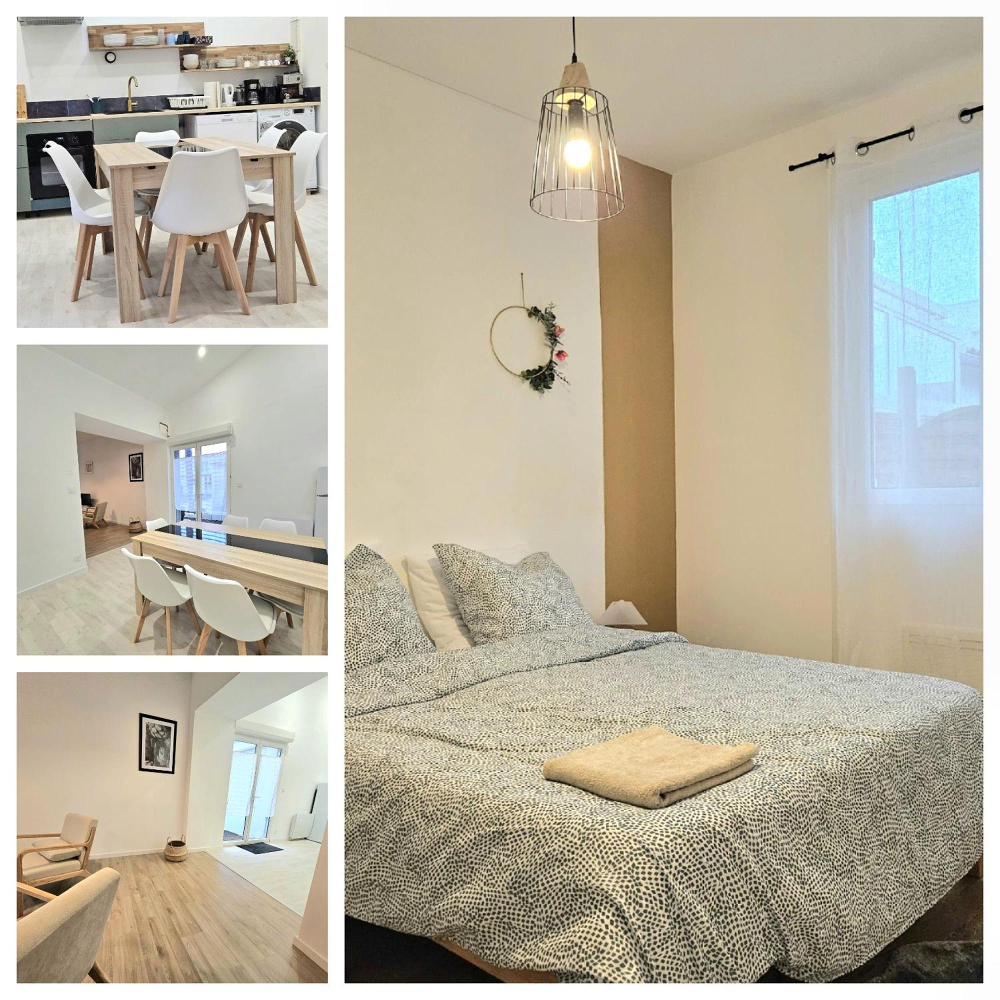 Maison A Centre Ville Et 5 Min A Pied Plage Роаян Екстериор снимка